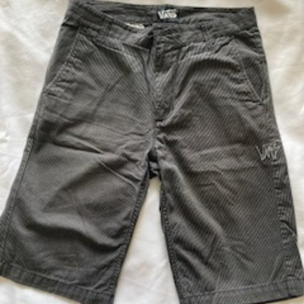 Vans  Shorts - Charcoal Striped